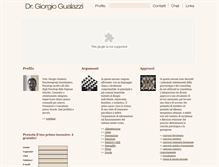 Tablet Screenshot of giorgiogualazzi.it